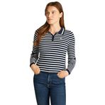 Tommy Hilfiger TJW ESSENTIAL LS POLO SWEATER Kadın Kazak, Beyaz, S