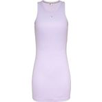 Tommy Hilfiger Tjw Essential Rib Tank Bodycon Kadın Elbise, Mor, L