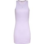 Tommy Hilfiger Tjw Essential Rib Tank Bodycon Kadın Elbise, Mor, M
