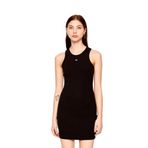 Tommy Hilfiger Tjw Essential Rib Tank Bodycon Kadın Elbise, Siyah, Xs