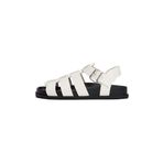 Tommy Hilfiger TJW FISHERMAN PATENT SANDAL Kadın Sandalet, Beyaz, 39