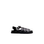 Tommy Hilfiger TJW FISHERMAN PATENT SANDAL Kadın Sandalet, Siyah, 40