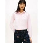 Tommy Hilfiger Tjw Kısa Rahat Kesim Kadın Pembe Gömlek DW0DW22078TOG