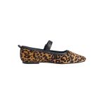 Tommy Hilfiger TJW MARYJANE LEOPARD BALLERINA Kadın Kahverengi Ayakkabı - EN0EN02885