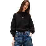 TOMMY HILFIGER TJW MOCKNECK BADGE SWEATER Kadın Kazak, Siyah, M