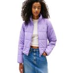 Tommy Hilfiger TJW REG LW PADDED JACKET EXT Kadın Ceket, Mor, M