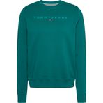 Tommy Hilfiger Tjw Reg Tonal Linear Crew Mavi Kadın Sweatshirt