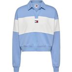 Tommy Hilfiger TJW RLX CBLK Badge HWK Mavi Kadın Sweatshirt