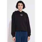 Tommy Hilfiger TJW RLX ESSENTIAL LOGO HOODIE Kadın Siyah Sweatshirt DW0DW17797BDS