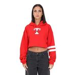 Tommy Hilfiger TJW SP CRP Letterman Flag Hoodie Kırmızı Kadın Sweatshirt
