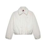Tommy Hilfiger Tjw Suni Kürk Kadın Beyaz Ceket DW0DW21669YBH - XS