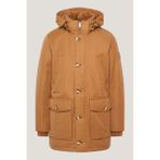 Tommy Hilfiger Tomm Hilfiger Rockie Non Fur Down Parka Erkek Mont - S - Kahverengi