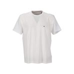 TOMMY HILFIGER TOMMY HILFIGER Erkek Marka Logolu Günlük Kullanıma Uygun Beyaz T-Shirt MW0MW37313 YBR
