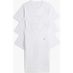 Tommy Hilfiger Tommy Hılfıger Erkek Marka Logolu Günlük Kullanıma Uygun Beyaz T-Shirt UM0UM03865 0xj