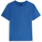 Tommy Hilfiger Tommy Hılfıger Erkek Marka Logolu Günlük Kullanıma Uygun Galaktik Mavi T-Shirt MW0MW39995 C4U