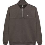 TOMMY HILFIGER TOMMY HILFIGER Erkek Marka Logolu Günlük Kullanıma Uygun Kahverengi Sweatshirt DM0DM22344 GW1