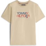 Tommy Hilfiger Tommy Hılfıger Erkek Marka Logolu Günlük Kullanıma Uygun Khaki T-Shirt MW0MW42369 Rbt