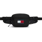 TOMMY HILFIGER TOMMY HILFIGER Erkek Marka Logolu Günlük Kullanıma Uygun Siyah Bel Çantası AM0AM13872 BDS