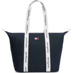 Tommy Hilfiger Tommy Hılfıger Kadın Marka Logolu Günlük Kullanıma Uygun Lacivert El Çantası AW0AW18461 C1G