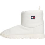TOMMY HILFIGER TOMMY HILFIGER Kadın Marka Logolu Su Tutmaz Sıcak Astarlı Kışlık Kullanıma Uygun Beyaz Bot & Bootie EN0EN02823 YBI