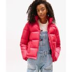 Tommy Hilfiger Tommy Jeans Hood Essentials Kadın Pembe Puffer Mont