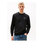 Tommy Hilfiger Tommy Jeans Logolu Erkek Siyah Kazak