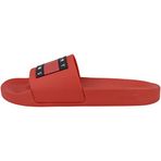 Tommy Hilfiger TOMMY JEANS POOL SLIDE ESS Erkek Terlik, Kirmizi, 41