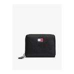 Tommy Hilfiger Tommy Jeans TJW MUST MED ZA Kadın Siyah Cüzdan AW0AW17584BDS