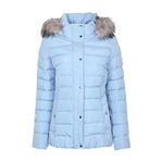 Tommy Hilfiger TW2MP104-CEN Mavi Kadın Mont