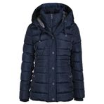 Tommy Hilfiger TW2MP121-NAVY Lacivert Puffer Kapüşonlu Kadın Mont