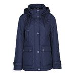 Tommy Hilfiger TW2MP276-NVY Lacivert Kadın Mont