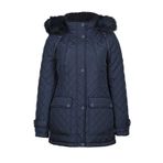 Tommy Hilfiger TW2MP277-NAVY Kadın Kapüşonlu Mont Lacivert
