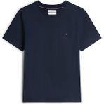 Tommy Hilfiger Vans Ess Seasonal Reg Fıt Solıd Tee Erkek Mavi T-Shirt - MW0MW39995 - 2XL