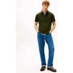 Tommy Hilfiger Vans Hıdden Placket Reg Polo Erkek Yeşil T-Shirt - MW0MW41513