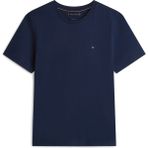 Tommy Hilfiger Vans Lıght Interlock Tee Erkek Mavi T-Shirt - MW0MW37508 - XL