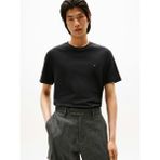 Tommy Hilfiger Vans Lıght Interlock Tee Erkek Siyah T-Shirt - MW0MW37508 - XL