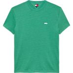 Tommy Hilfiger Vans Tjm Reg Badge Tee Ext Erkek Yeşil T-Shirt - DM0DM22667