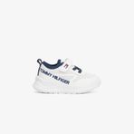 Tommy Hilfiger Velcro Çocuk Beyaz Spor Ayakkabı, 34, T1B9-33868-1756X336, X336-BEYAZ, Unisex Çocuk