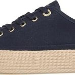Tommy Hilfiger VULC ESPADRILLE SNEAKER Kadın Spor Ayakkabı, Mavi, 37