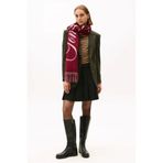 Tommy Hilfiger Zamansız Yün Pileli Mini Kadın Siyah Etek WW0WW48354BDS