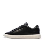 Tommy HilfigerIcon Court Light Weight Shinny Kadın Spor Ayakkabı, Black, 36