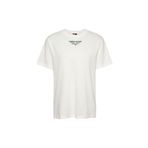 Tommy Jeans Beyaz Kadın Normal T-Shirt DW0DW21341YBL