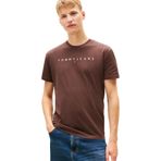 Tommy Jeans Bisiklet Yaka Baskılı T-Shirt, S, 5003340328, Kahve, Erkek