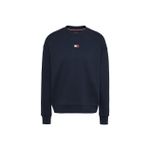 Tommy Jeans Bisiklet Yaka Düz Lacivert Kadın Sweatshırt TJW BXY BADGE CREW EXT