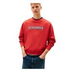 Tommy Jeans Bisiklet Yaka Sweatshirt, M, 5003340383, Kırmızı, erkek