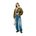 Tommy Jeans Bomber Ceket, L, 5003344939, Haki, Kadın