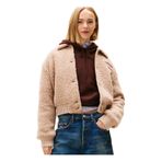 Tommy Jeans Ceket Kahverengi, S, Bilinmeyen, Kahve, Kadın