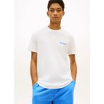 Tommy Jeans Ekru Erkek Regular Fit Baskılı T-Shirt DM0DM22547YBL Ekru T-Shirt