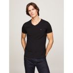 Tommy Jeans Erkek Essential V Yaka Tişört - Siyah - XL