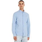 Tommy Jeans Erkek Gömleği TJM SLIM STRETCH OXFORD SHIRT Shirt Perfume Blue XS